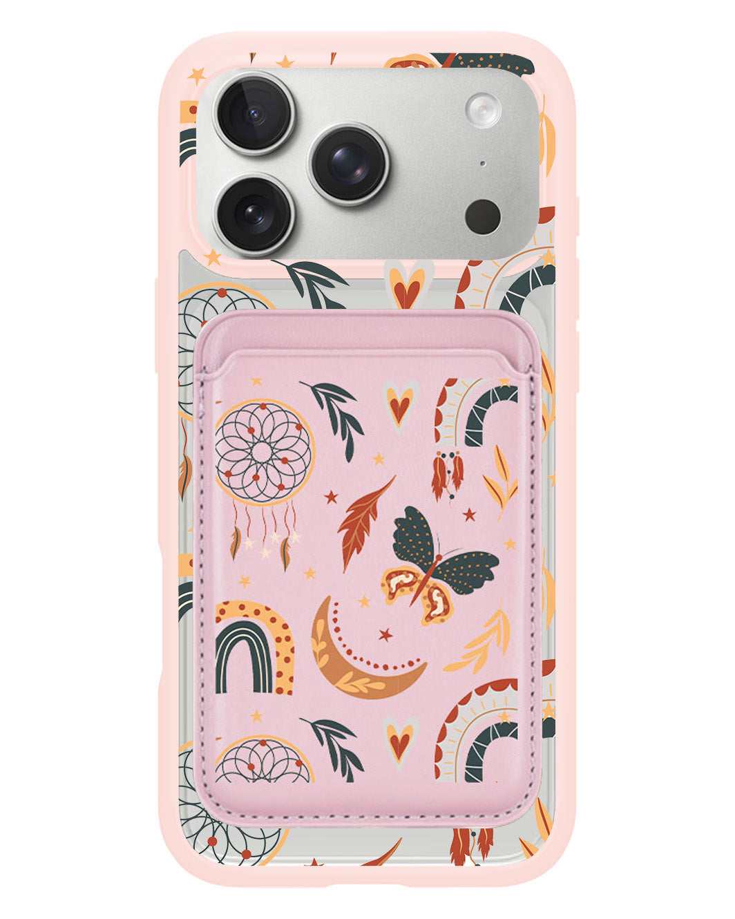iPhone Magnetic Wallet Case - Boho 3.0