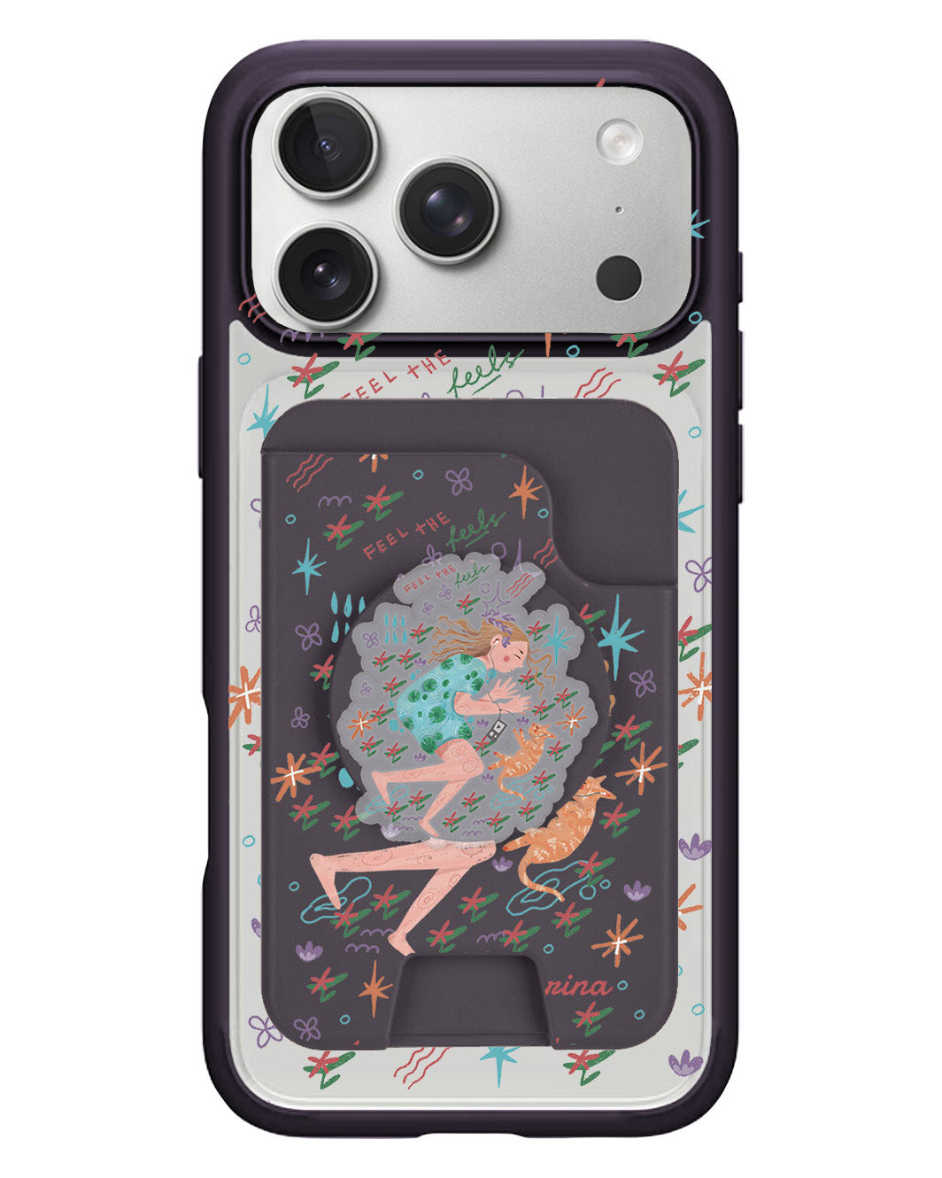iPhone Magpop Wallet - Feel The Feels