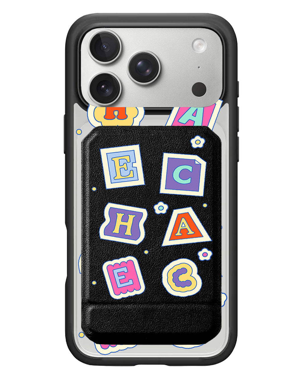 iPhone Magnetic Multifold Wallet - Adorable Monogram 3.0