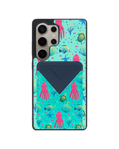 Android Avant Wallet Case - Underwater Dreams 2.0