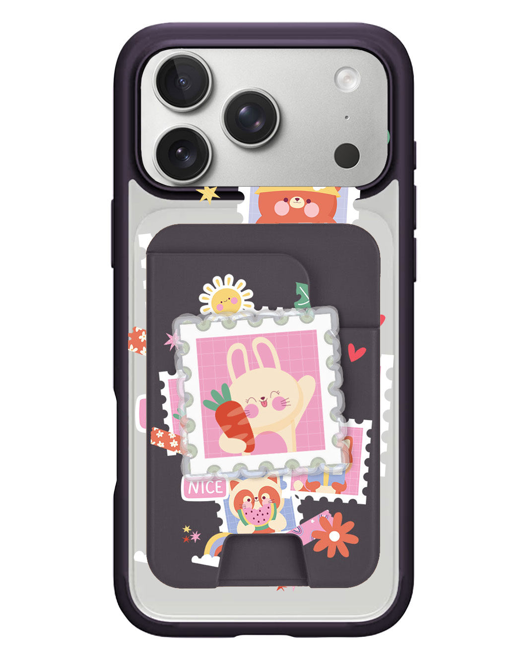 iPhone Magpop Wallet - Animal Squad