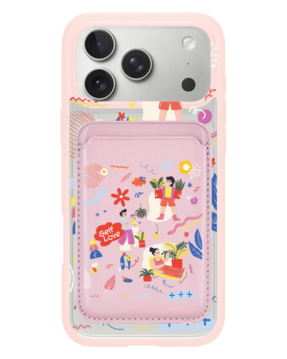 iPhone Magnetic Wallet Case - Self Love Sticker Pack 1.0