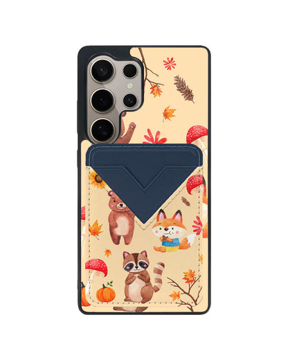 Android Avant Wallet Case - Autumn Animals