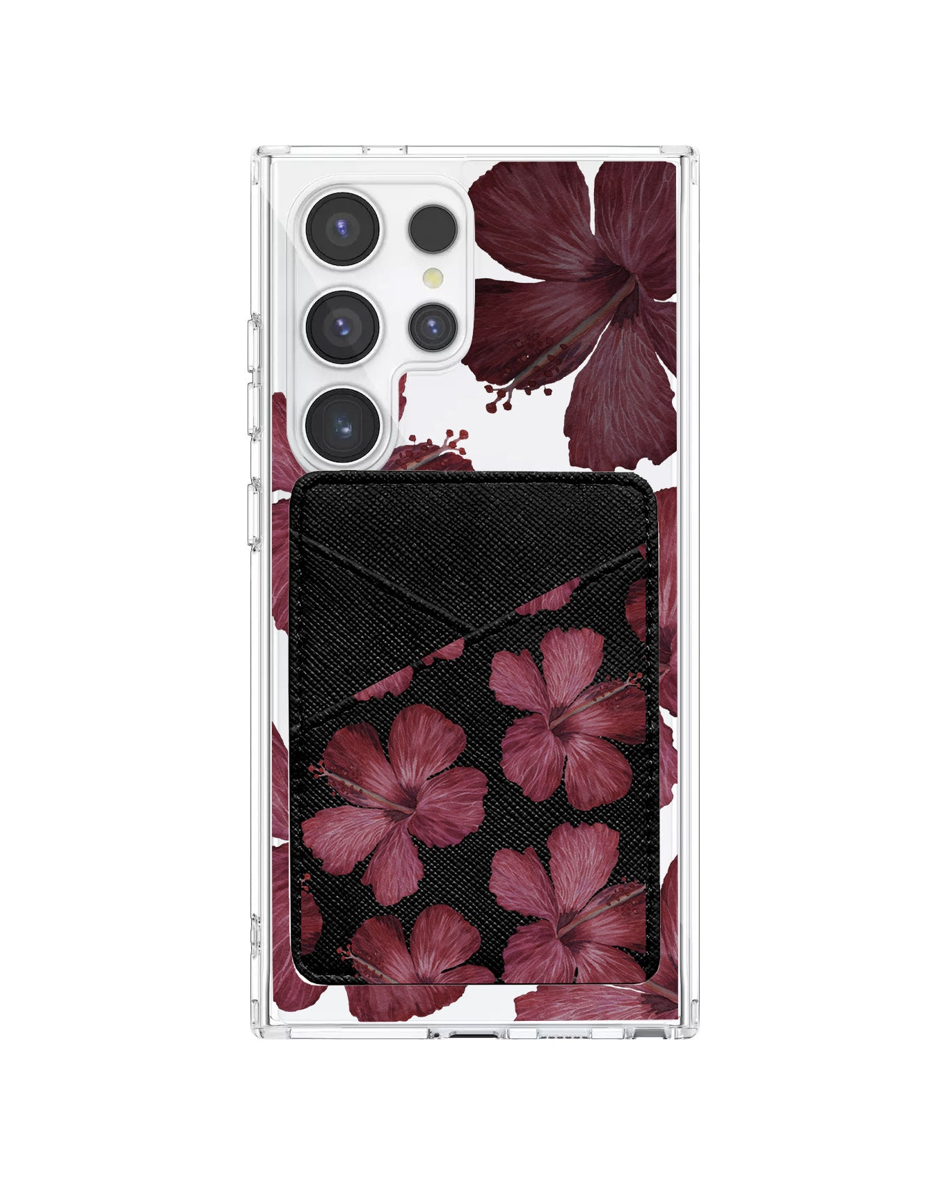 Android Phone Wallet Case - Hibiscus
