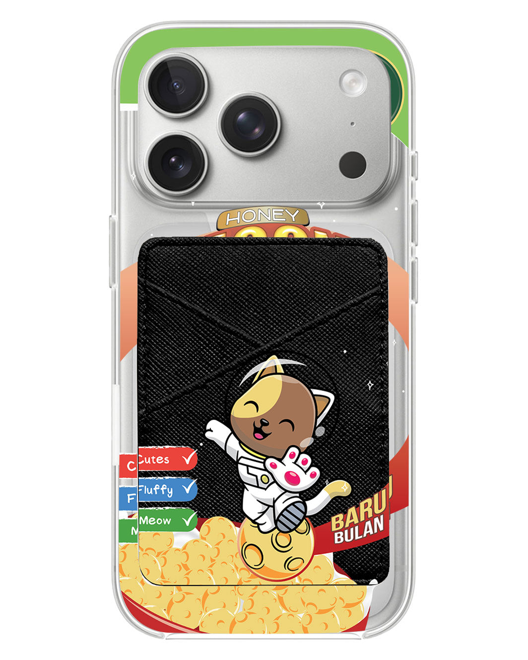 iPhone Phone Wallet Case - Honey Moon