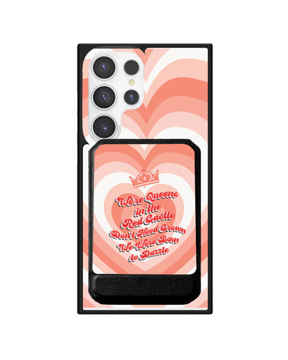 Android Magnetic Multifold Wallet - Red Velvet Luv