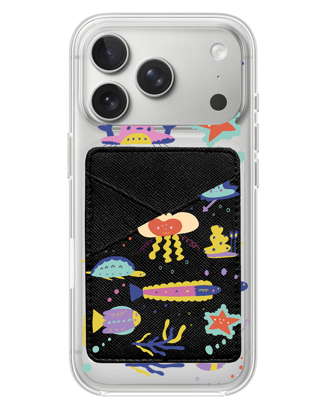 iPhone Phone Wallet Case - Ocean World
