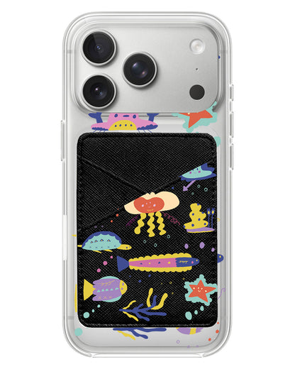iPhone Phone Wallet Case - Ocean World