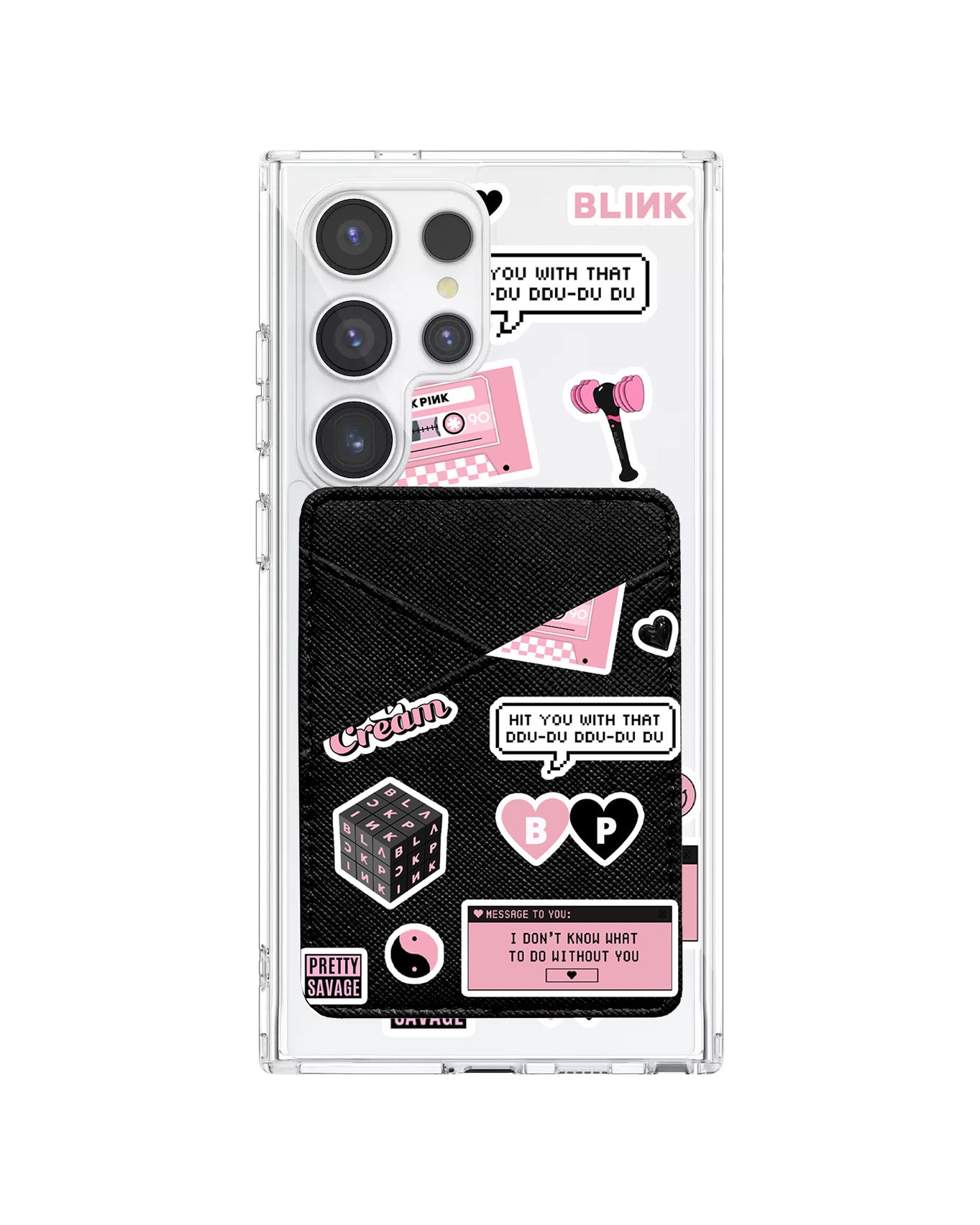 Android Phone Wallet Case - Blackpink Sticker Pack