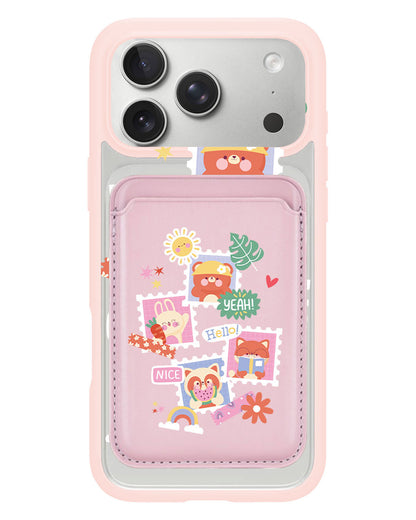 iPhone Magnetic Wallet Case - Animal Squad