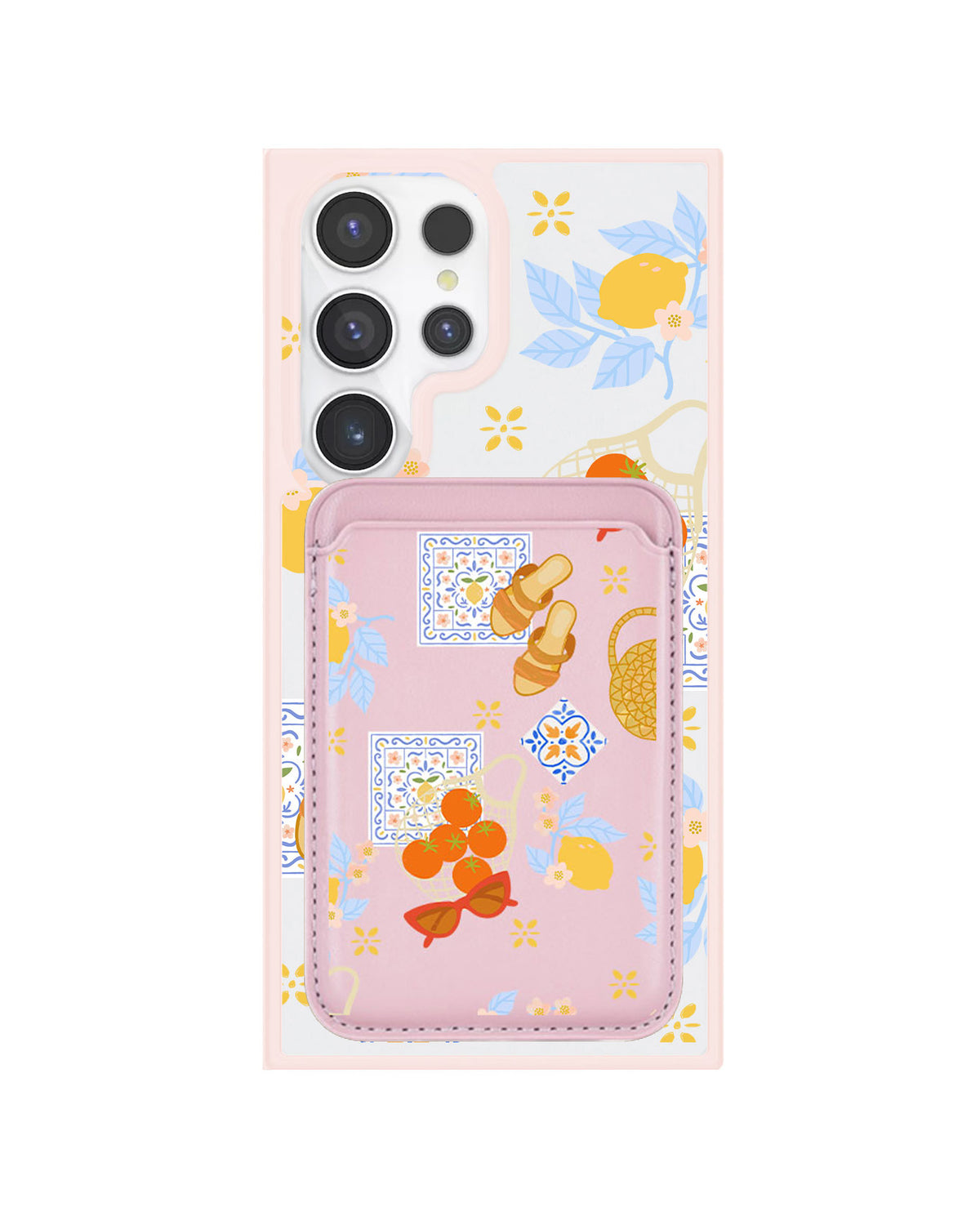 Android Magnetic Wallet Case - Santorini