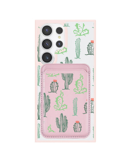 Android Magnetic Wallet Case - Cactus
