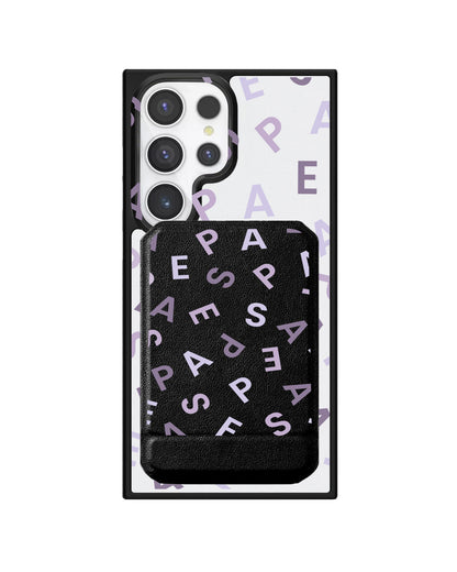 Android Magnetic Multifold Wallet - Aespa Monogram