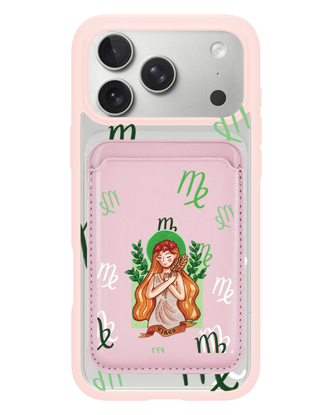 iPhone Magnetic Wallet Case - Virgo