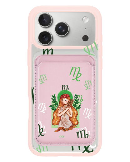 iPhone Magnetic Wallet Case - Virgo