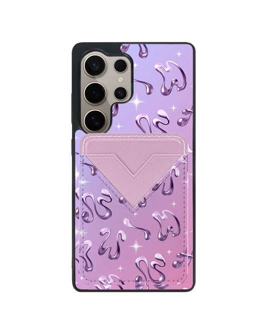 Android Avant Wallet Case - Chrome Monogram 4.0