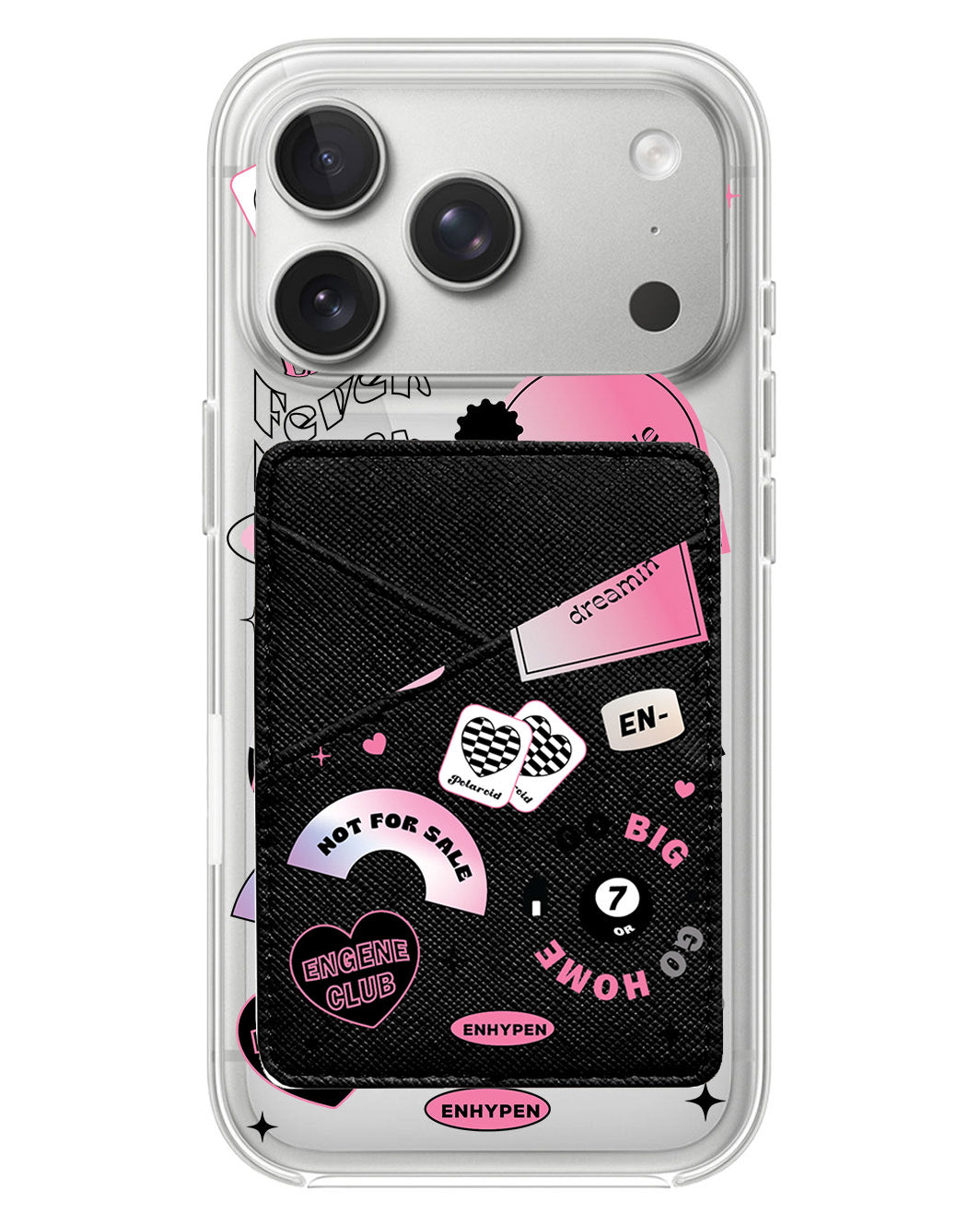 iPhone Phone Wallet Case - Enhypen Sticker Pack