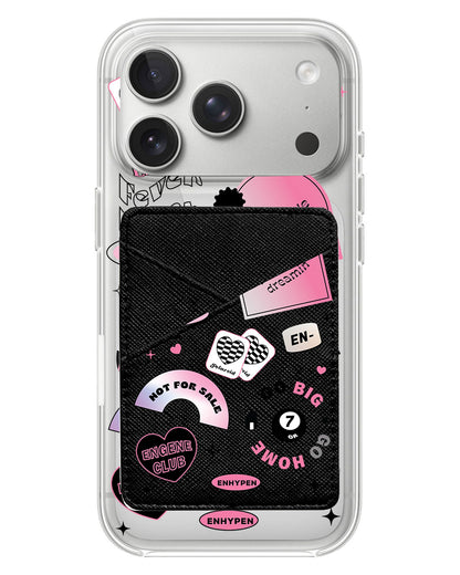 iPhone Phone Wallet Case - Enhypen Sticker Pack
