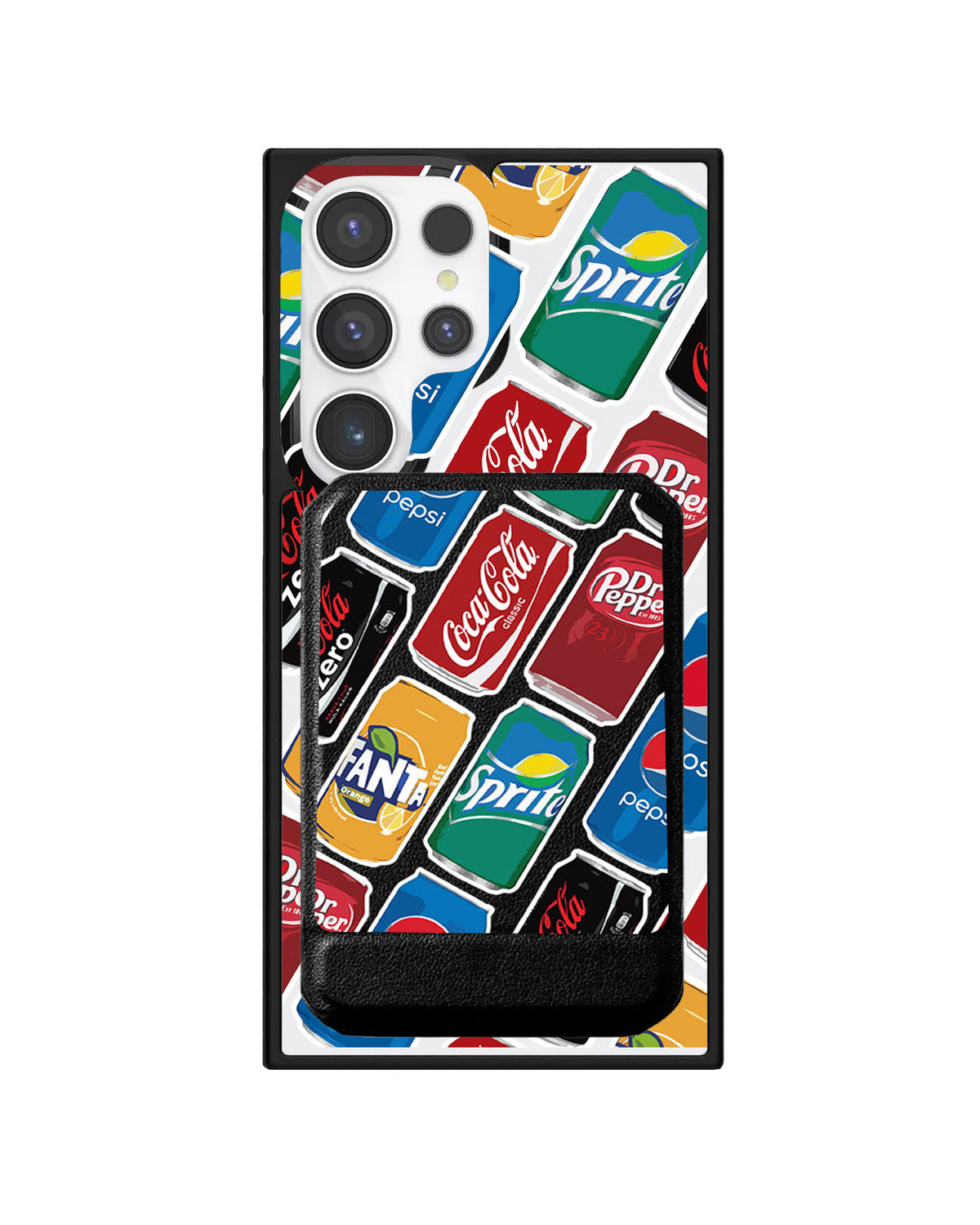 Android Magnetic Multifold Wallet - Soda