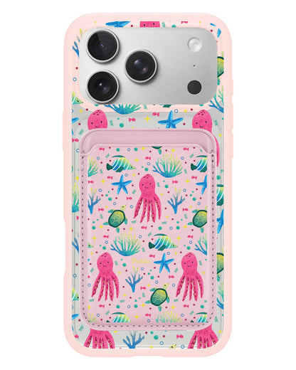 iPhone Magnetic Wallet Case - Underwater Dreams 2.0