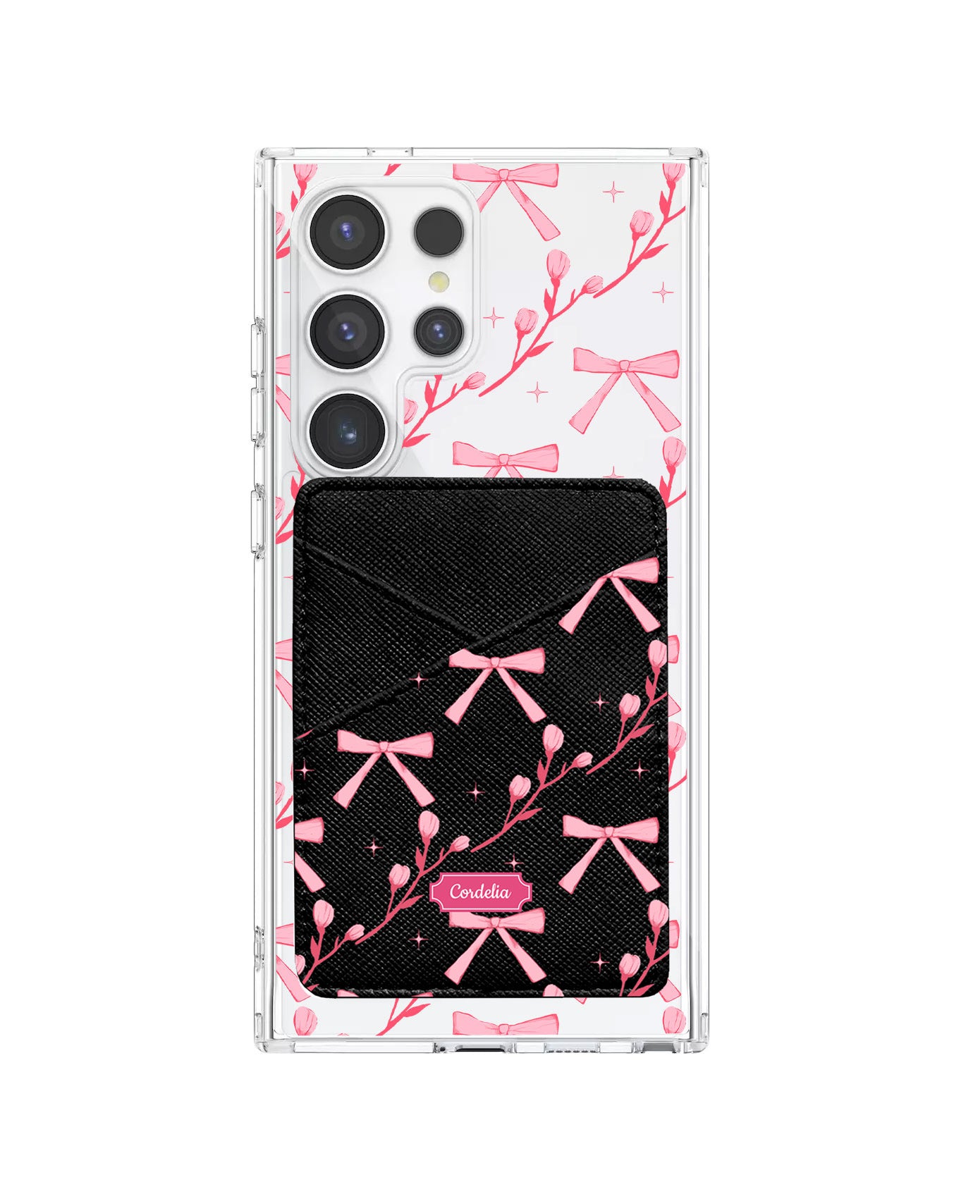 Android Phone Wallet Case - Coquette Floral