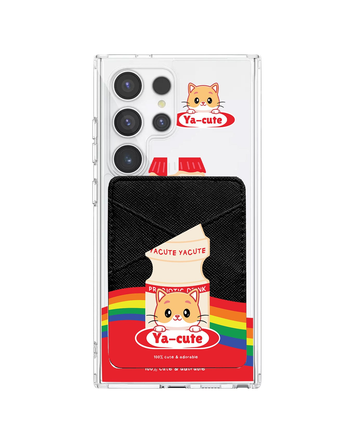 Android Phone Wallet Case - Yacute Cat