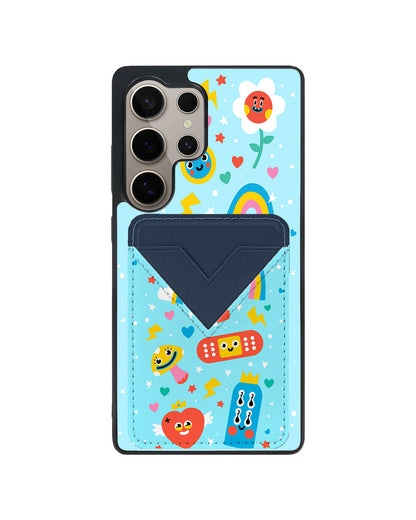 Android Avant Wallet Case - Red Club
