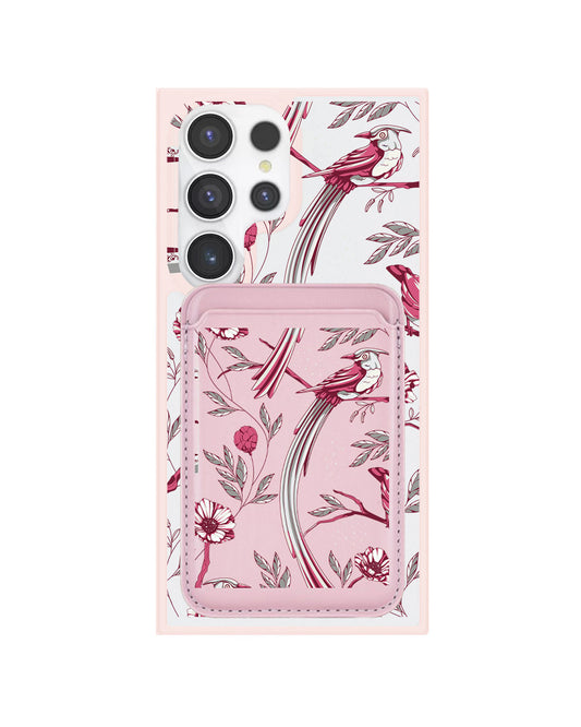 Android Magnetic Wallet Case - Lovebird 6.0