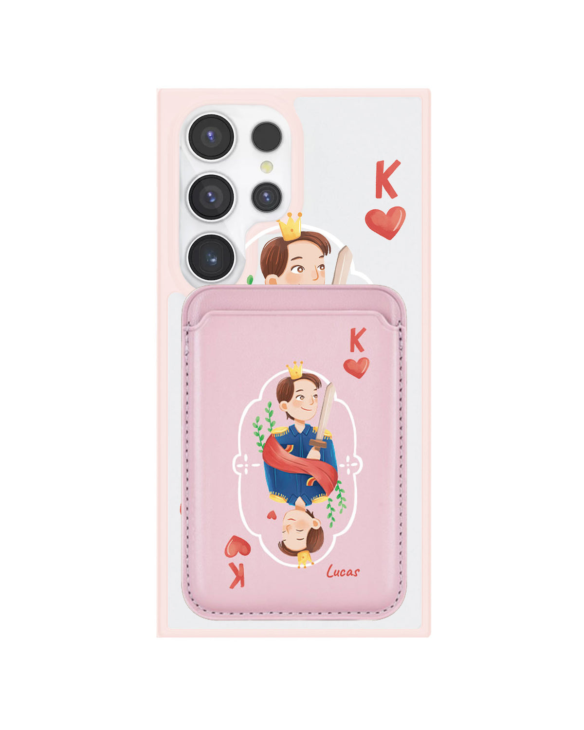 Android Magnetic Wallet Case - King