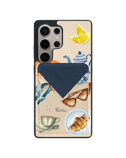 Android Avant Wallet Case - Afternoon Tea