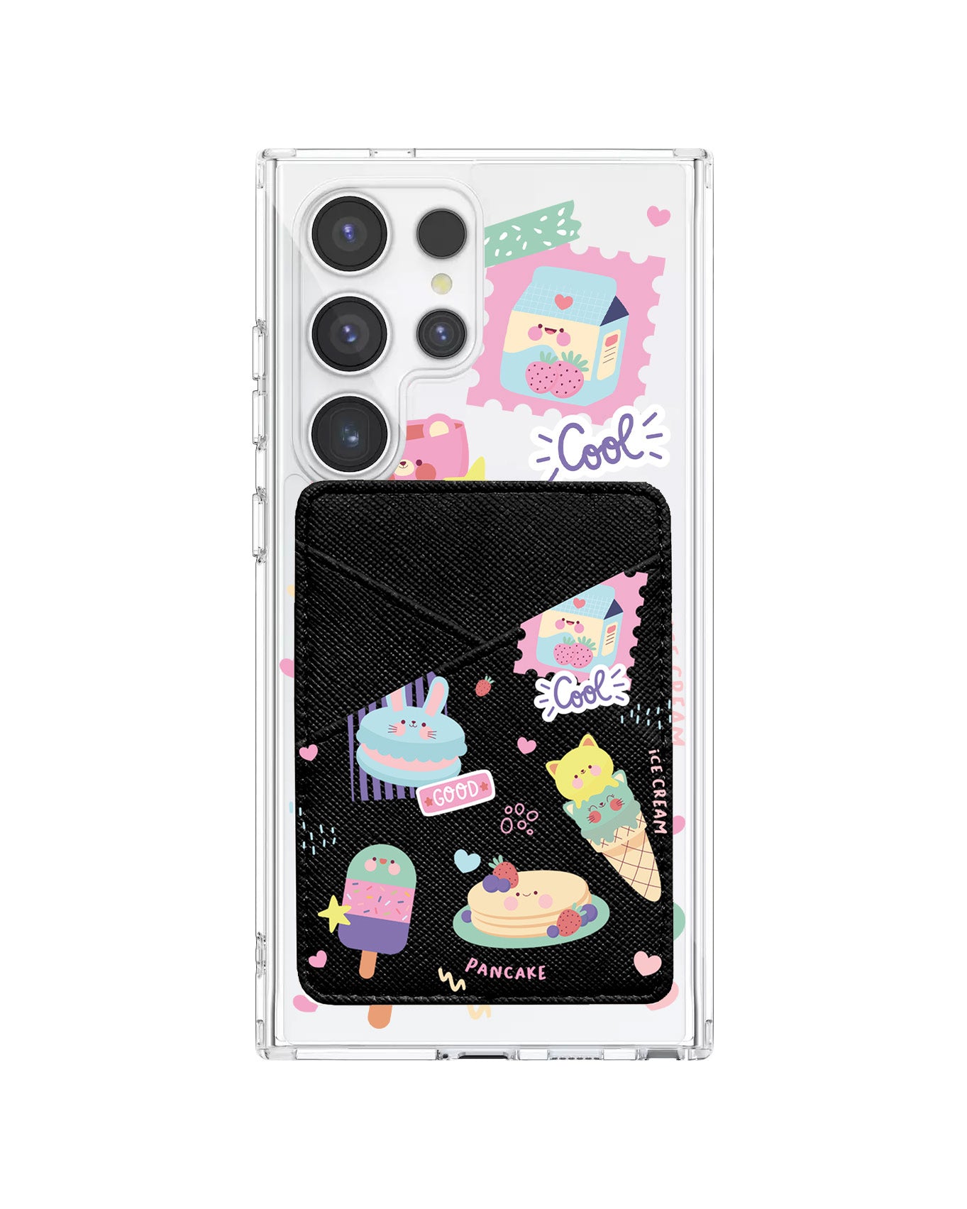 Android Phone Wallet Case - Sweet Cafe