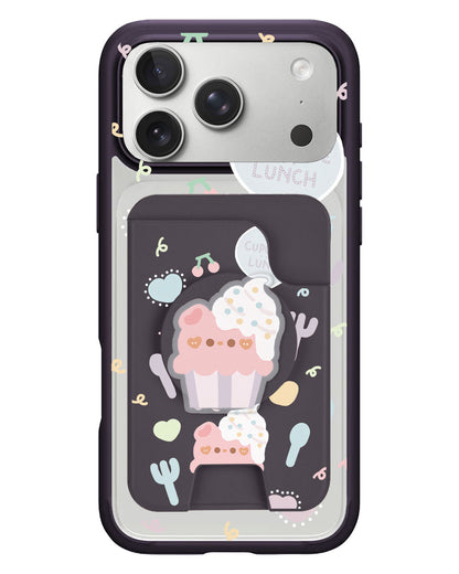 iPhone Magpop Wallet - Cupcake