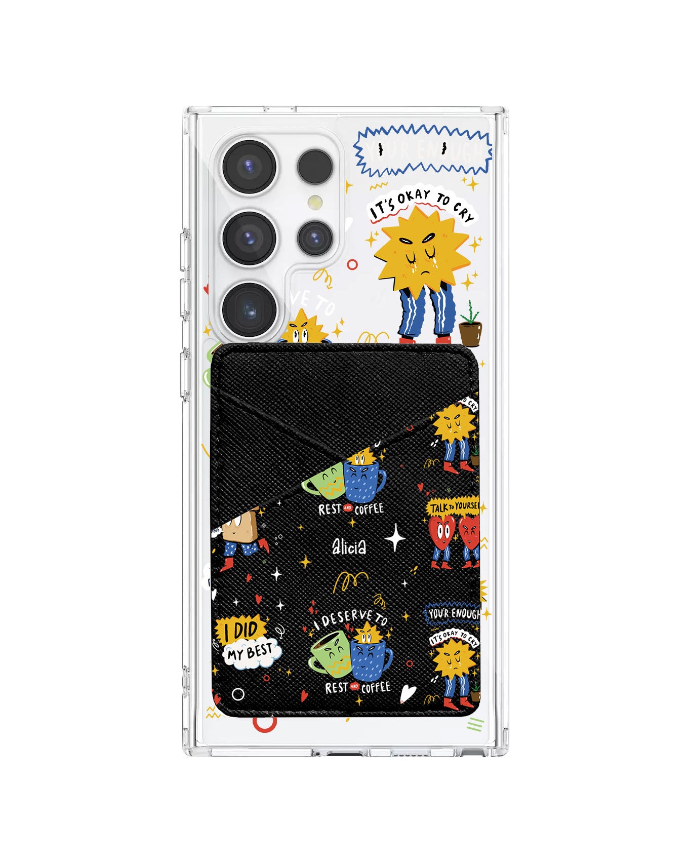 Android Phone Wallet Case - Selfless Love 3.0