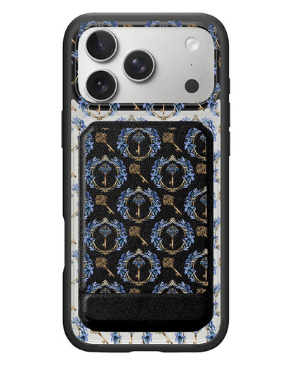 iPhone Magnetic Multifold Wallet - Goth Keys