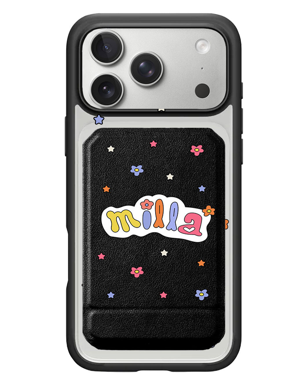 iPhone Magnetic Multifold Wallet - Adorable Monogram 5.0