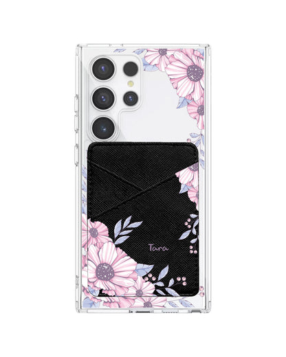 Android Phone Wallet Case - Pink Blossom