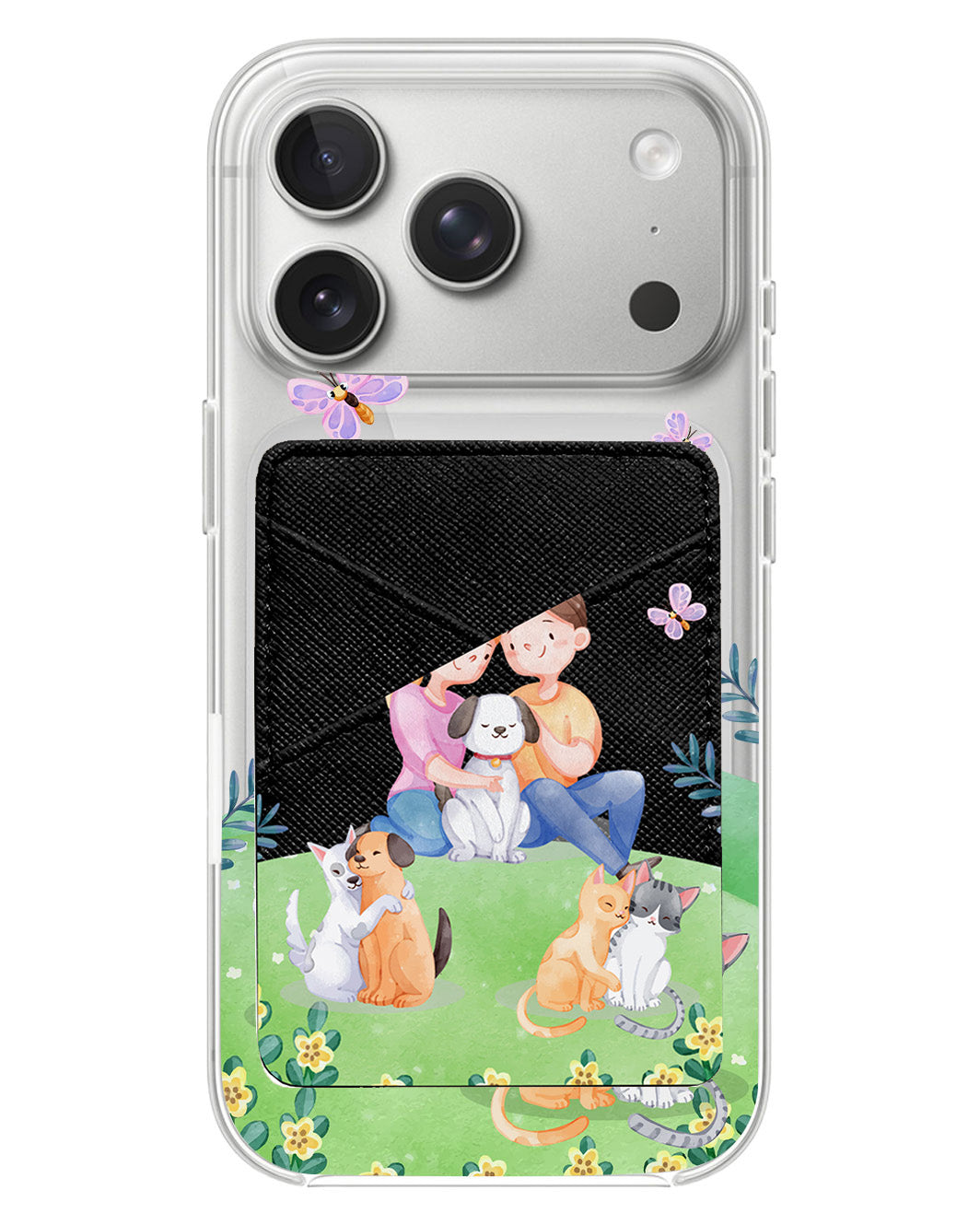 iPhone Phone Wallet Case - Adorable Animals