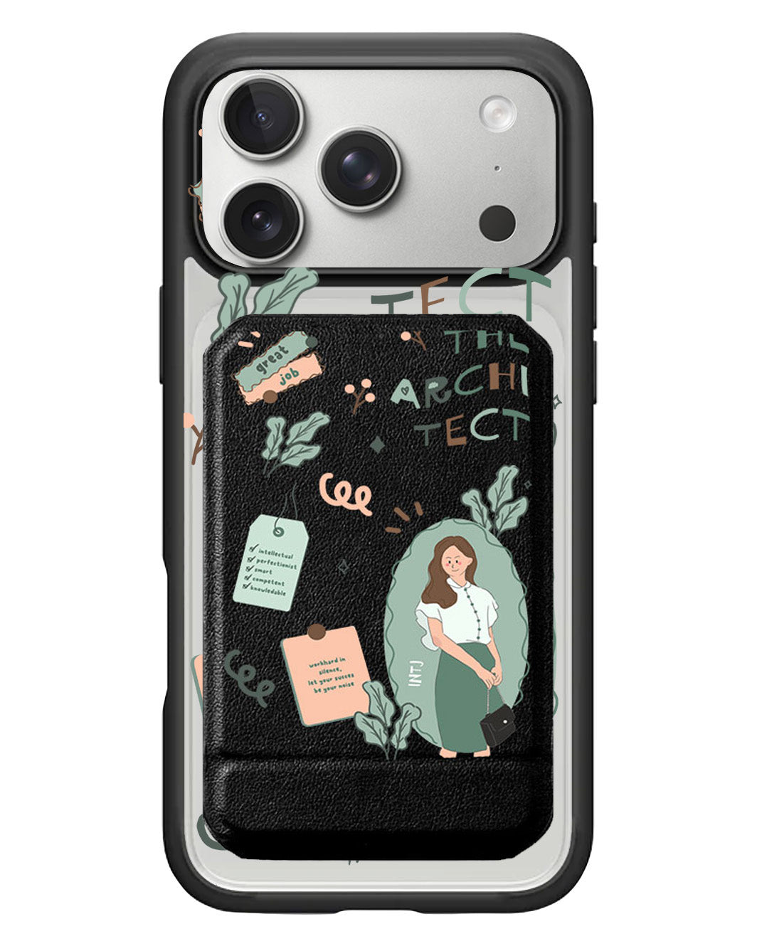 iPhone Magnetic Multifold Wallet - INTJ
