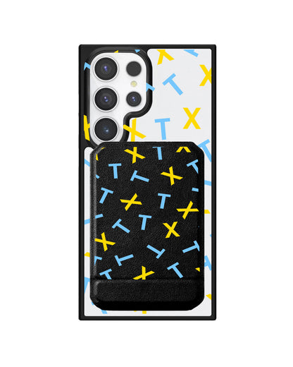 Android Magnetic Multifold Wallet - TXT Monogram