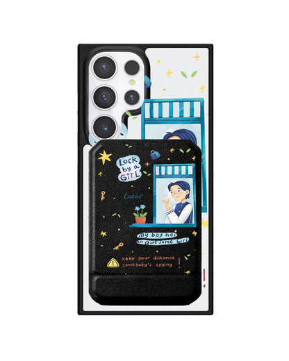 Android Magnetic Multifold Wallet - Crush Boy