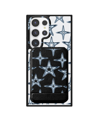 Android Magnetic Multifold Wallet - Chrome Star