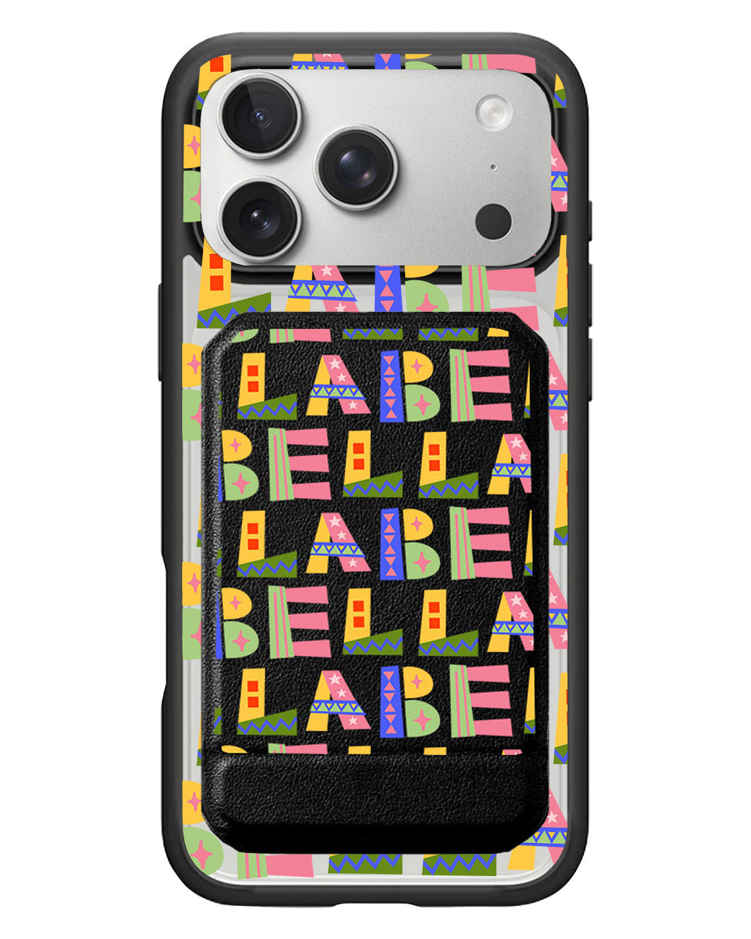 iPhone Magnetic Multifold Wallet - Playful Monogram 5.0
