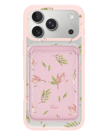 iPhone Magnetic Wallet Case - Azalea