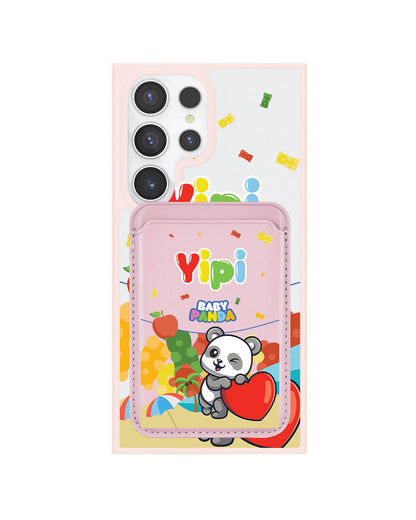 Android Magnetic Wallet Case - Yipi Baby Panda