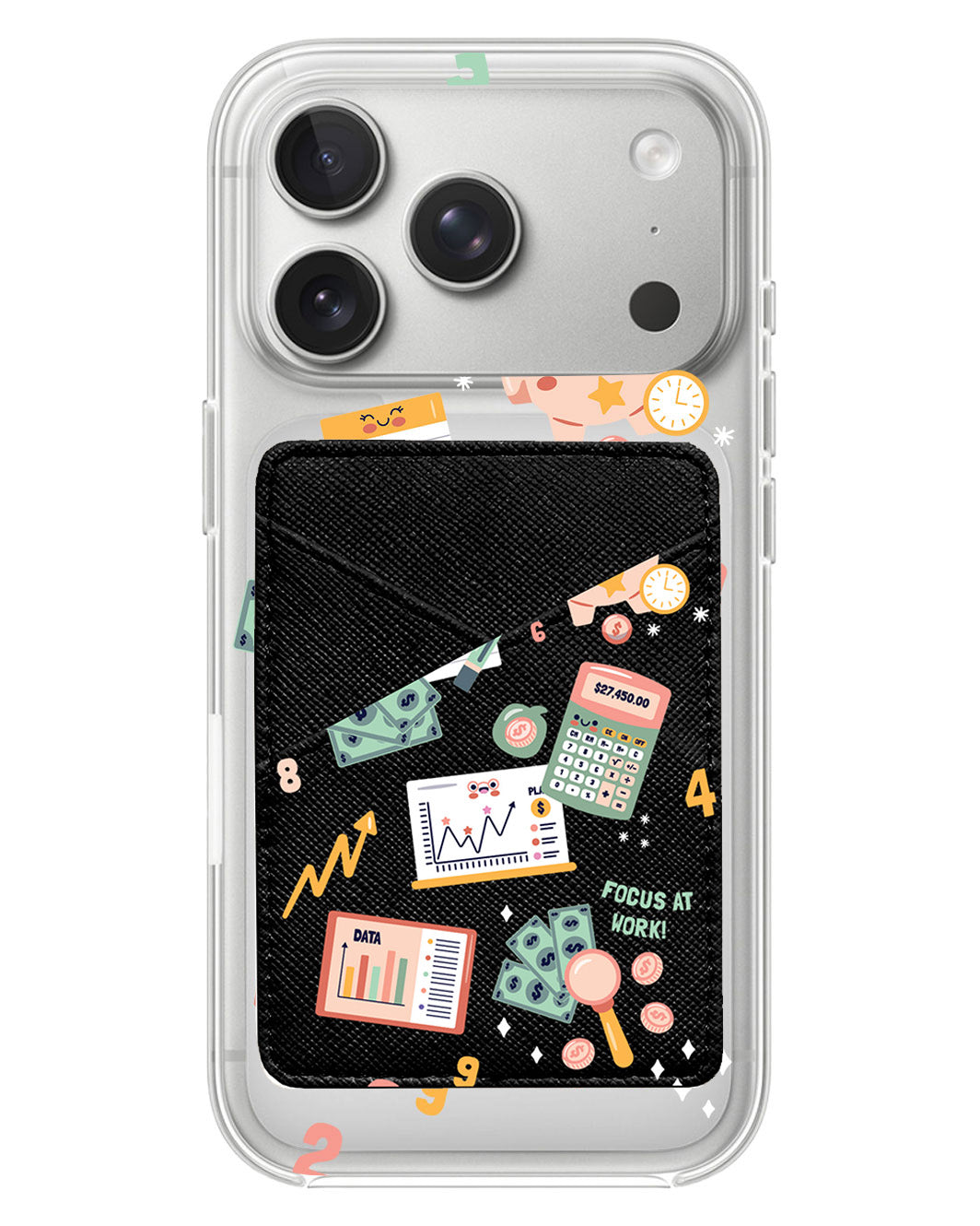 iPhone Phone Wallet Case - Finance