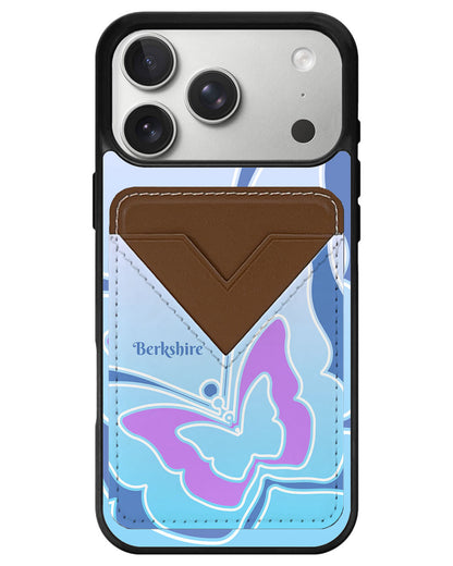 iPhone Avant Wallet Case - Butterfly Mirror 2.0
