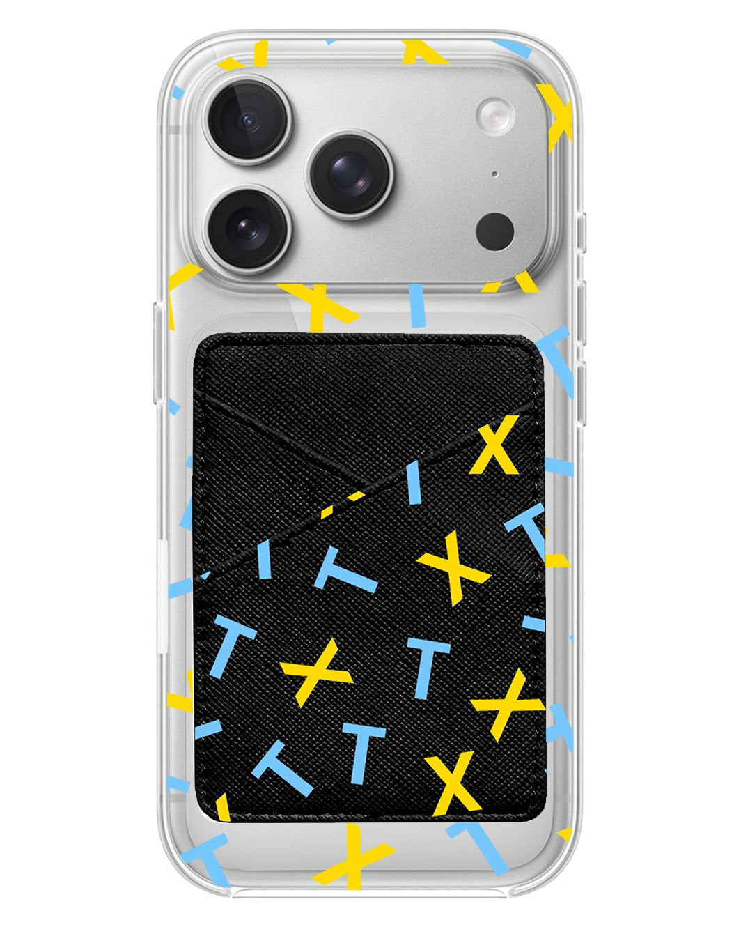 iPhone Phone Wallet Case - TXT Monogram
