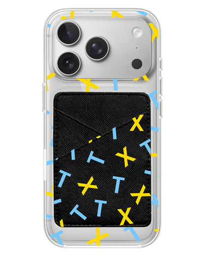 iPhone Phone Wallet Case - TXT Monogram