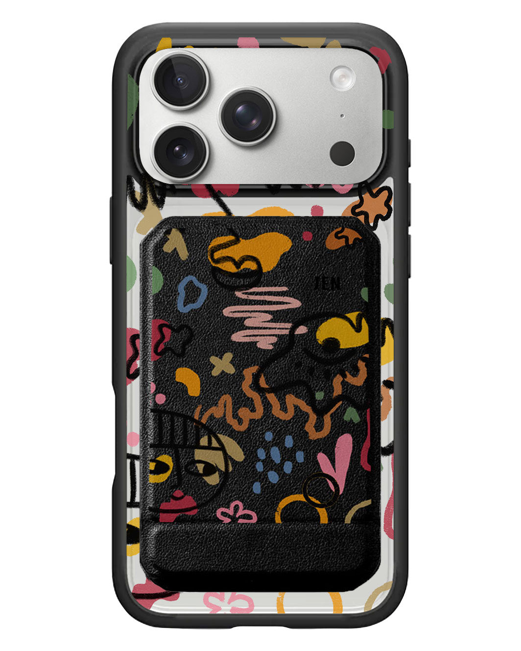 iPhone Magnetic Multifold Wallet - Abstract 3.0