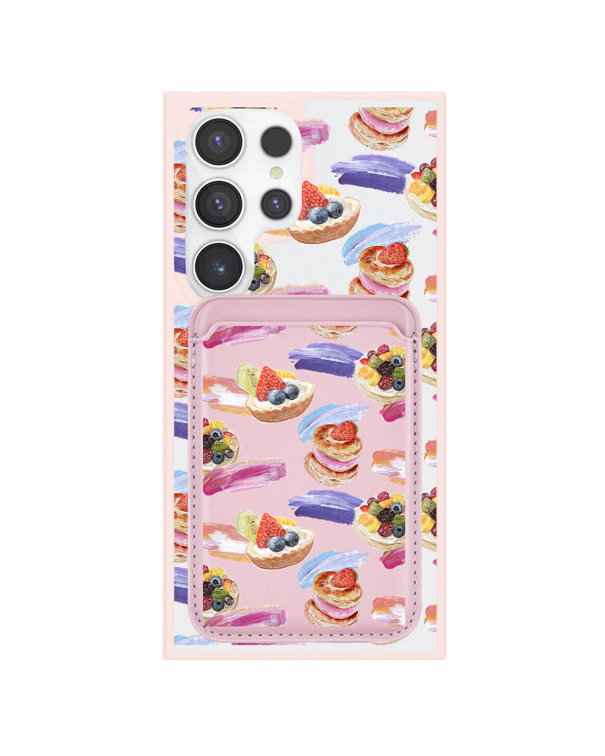 Android Magnetic Wallet Case - Fruit Pie